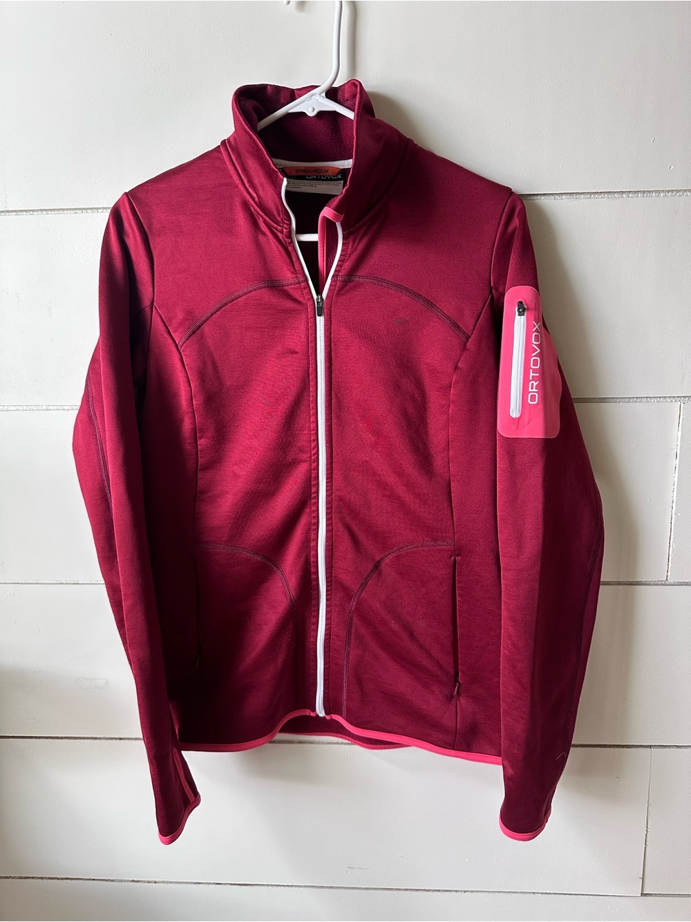 Ortovox Base Layer zip up jacket